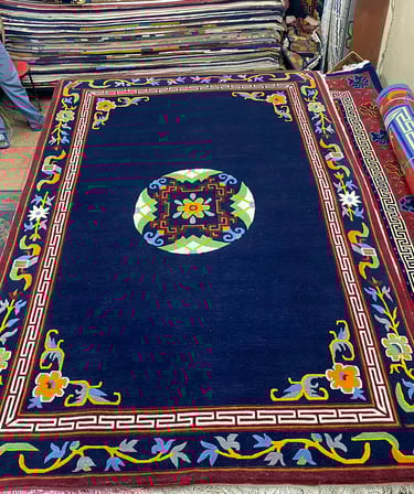 High quality Handmade Carpets: 60-Knot Wool from Nepal