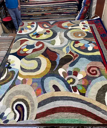 High quality Handmade Carpets: 60-Knot Wool from Nepal