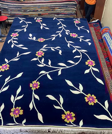 High quality Handmade Carpets: 60-Knot Wool from Nepal