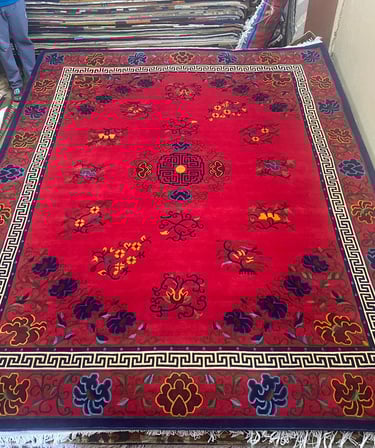 High quality Handmade Carpets: 100-Knot Wool from Nepal