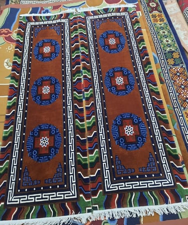 High quality Handmade Carpets: 100-Knot Wool from Nepal