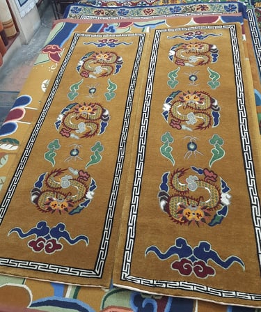 High quality Handmade Carpets: 100-Knot Wool from Nepal