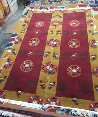 High quality Handmade Carpets: 100-Knot Wool from Nepal