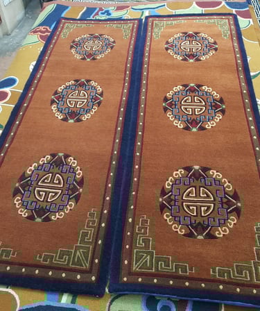 High quality Handmade Carpets: 100-Knot Wool from Nepal