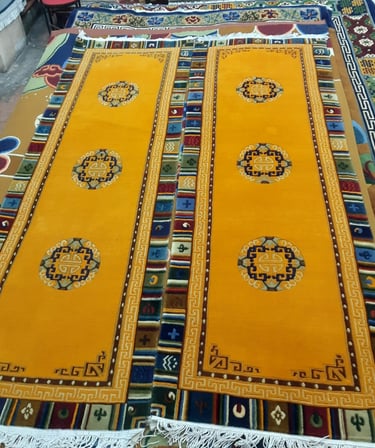 High quality Handmade Carpets: 100-Knot Wool from Nepal