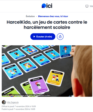 interview France Bleu Azur Delphine Gay Rauch HarcelKido