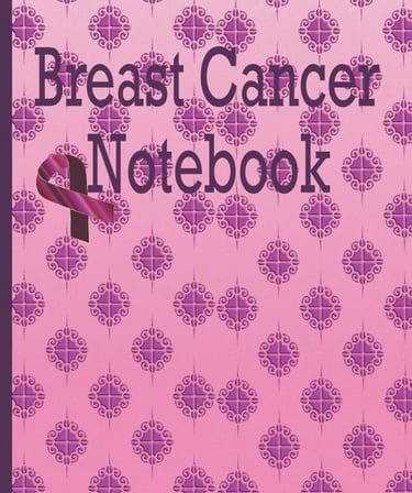 Breast Cancer Notebook Cover