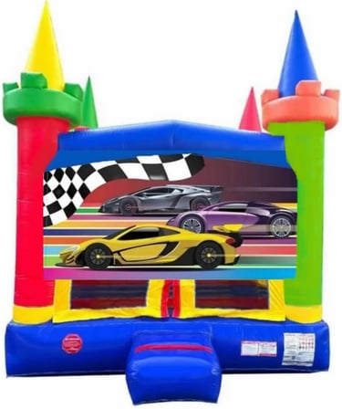 MEDUIM FIRE RACE CARS THEMEWALK