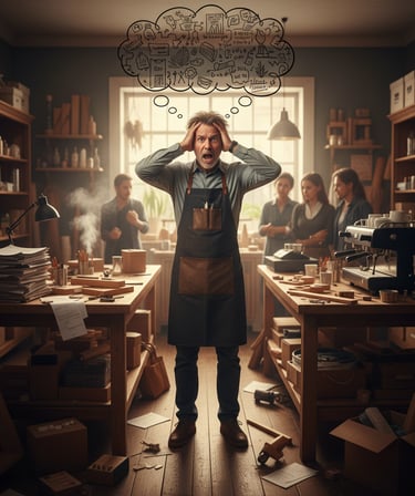 petit artisan débordé