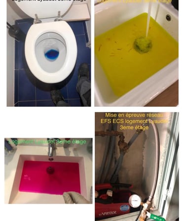 Detection fuite encastrée Lyon 69009