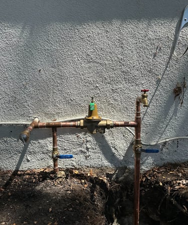 After Pipe replacement service in Culver City by licensed plumber