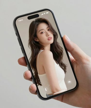 a close up of a cell phone on a red surface