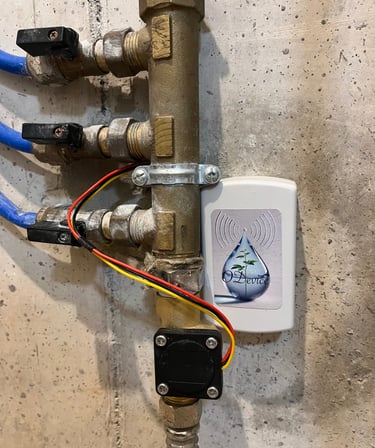 débitmètre ODevice pour télérelevé