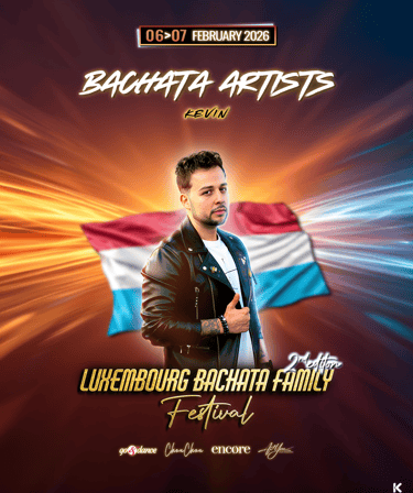LBF Festival Line UP of Bachata Artists - Kevin Carvalho