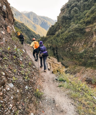 Salkantay Trek Day 3 Hiking Collpapampa