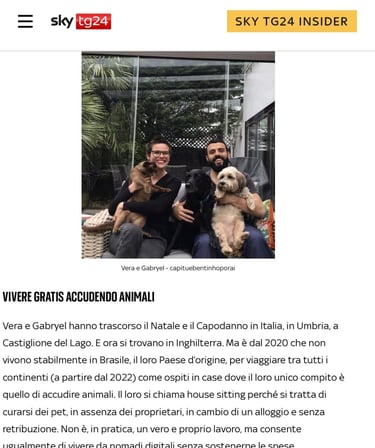 SKY TV ITALIA SKYTG24 @capituebentinhoporai