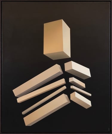 Linnapea, Mayor, Mayor Flexes His Muscle, Linnapea pingutab musklit, Martin Luts, oil paintings