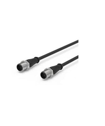 MIL-C Askeri tip soket M12 5Pin Kablolu Soket