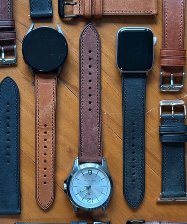 Handmade Leather Watch straps