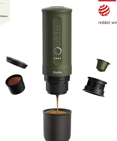 cafetera portátil outin