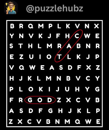 Answer reveal image for the Find the Hidden Animals word search puzzle, showing the exact locations 