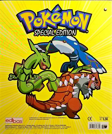 Classeur jaune Lamincards spécial édition back