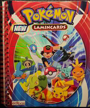 Classeur Lamincards Pokémon série 3 page 1