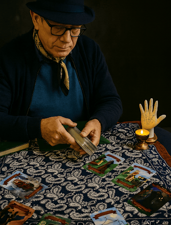 Rob Hamilton Romani gypsy tarot reader