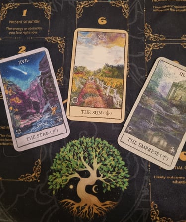 3 tarot cards to answer your questions and dilemmas