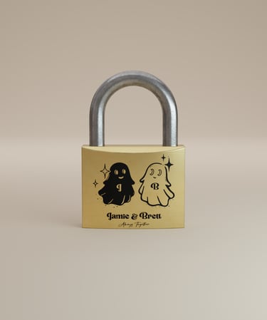 wedding padlock