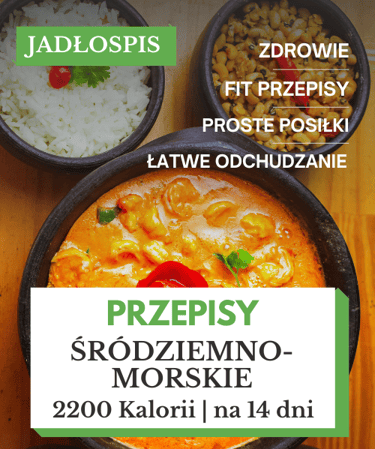Dieta śródziemnomorska jadłospis pdf