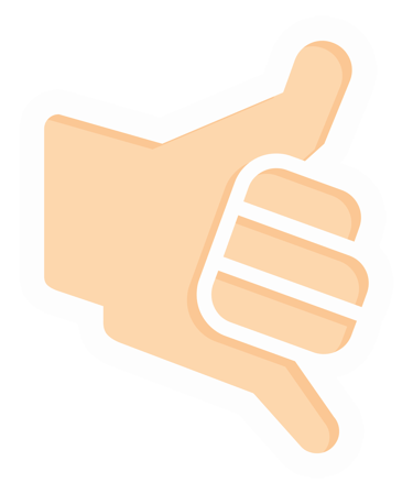 illustration contact décalé