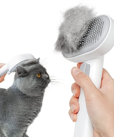 aumuca Cat Brush Dog Brush for Shedding, Cat Brushes for Long or Short Haired Cats, Cat Hair Brush