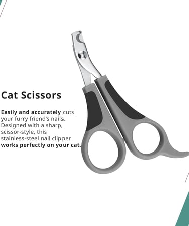 Wahl Canada Cat Nail Scissors, Sharp Stainless-Steel Blades, Safe to use with rounded tips