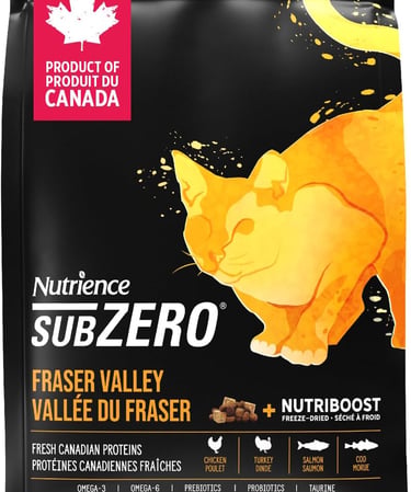 Nutrience Grain Free High Protein Subzero Cat Food Dry, 4.5 kg (10 lb)