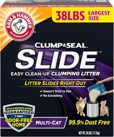 Arm & Hammer 40097428: Litter Slide Multi-Cat 38 Lbs