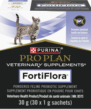 Purina Pro Plan Veterinary Supplements Fortiflora Powdered Cat Probiotics