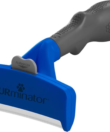 FURminator Undercoat Deshedding Tool for Dogs, Deshedding Brush for Dogs, Removes Loose Hair