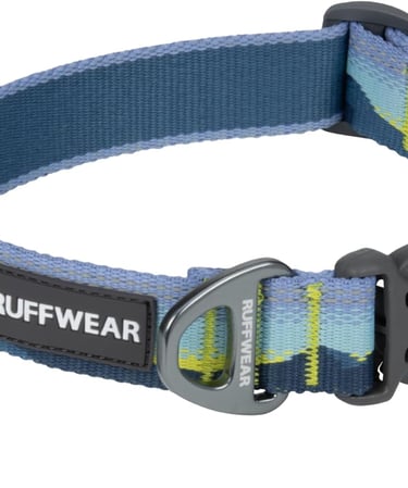 Ruffwear, Crag Dog Collar, Stylish Adventure Collar with Premium Reflective Design