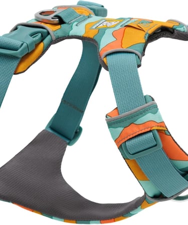 Ruffwear, Front Range Dog Harness, Reflective Soft Padded Everyday Harness with Dual Leash Clips