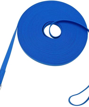 Nimble Waterproof Dog Training Leash 50FT 30FT 15FT 10FT 5FT Heavy Duty Recall Long Leash