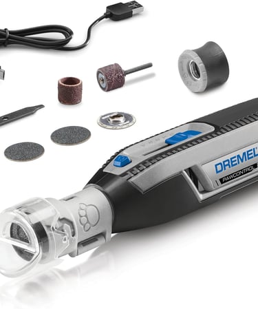 Dremel PawControl Dog Nail Grinder and Trimmer- Safe & Humane Pet Grooming Tool Kit- Cordless