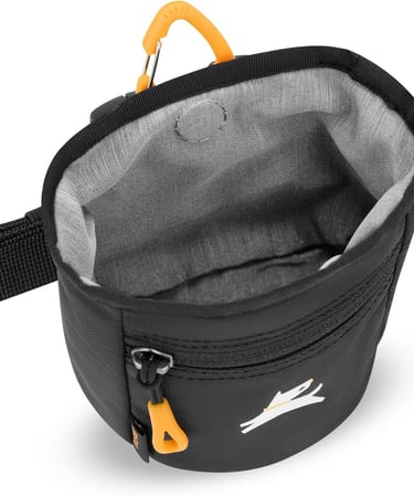OllyDog Goodie Treat Bag, Dog Treat Pouch, Waist Belt Clip for Hands-Free Training, Magnetic Closure