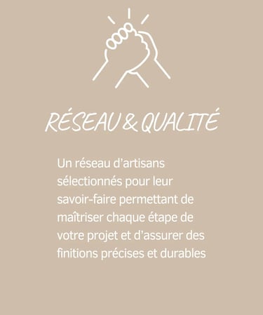 Réseau d’artisans qualifiés Baïa Home à Caen – coordination de travaux et finitions haut de gamme