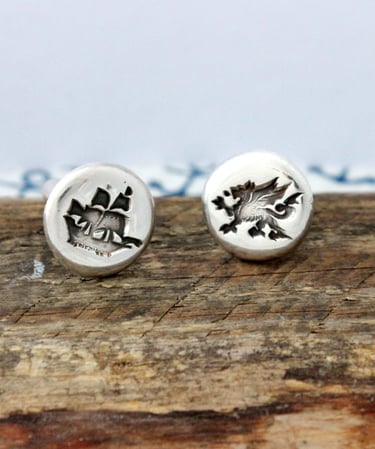 Your art work pressed onto silver jewellery 