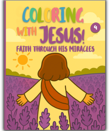 coloring with jesus volumen 4 book cover shadow