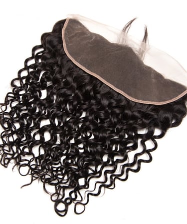 An image displaying an example of the Natural Brown Curly Frontal hair option.