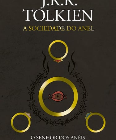 capa do livro O Senhor dos Anéis: A Sociedade do Anel