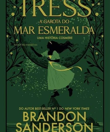 capa do livro1 Tress a garota de mar de esmeralda