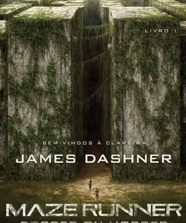 capa do livro Maze Runner: correr ou morrer 